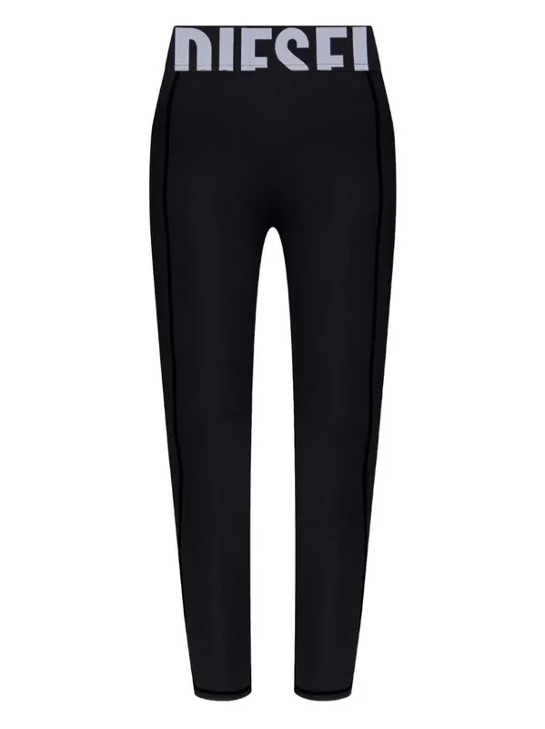 Adeline Leggings With Logo - Diesel