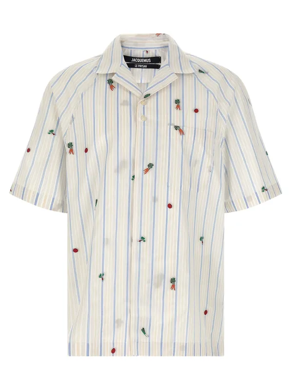 La Chemise Romarin Shirt And Blouse Multicolor - Jacquemus