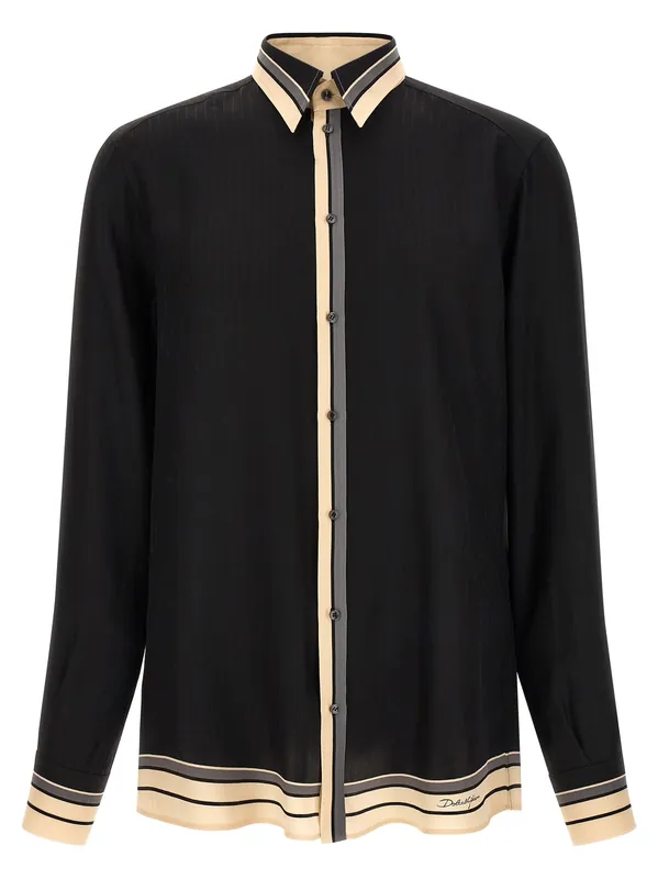 Martini Shirt And Blouse Black - Dolce & Gabbana