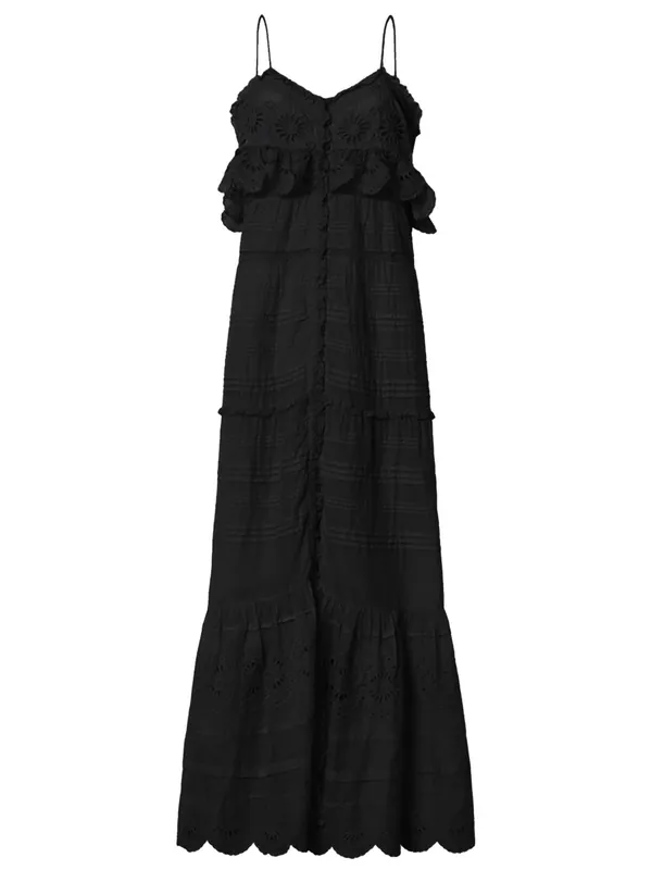 Paule Long Floral Cotton And Lace Dress - Isabel Marant ÉToile