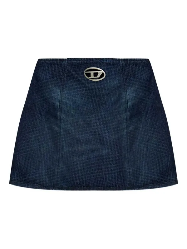 De-Sweny-S1 Denim Miniskirt