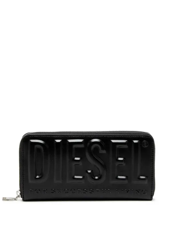 Wallet With Embossed Logo - Diesel