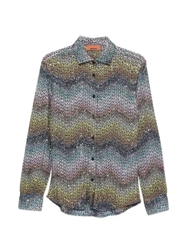 Zig Zag Print Shirt - Missoni