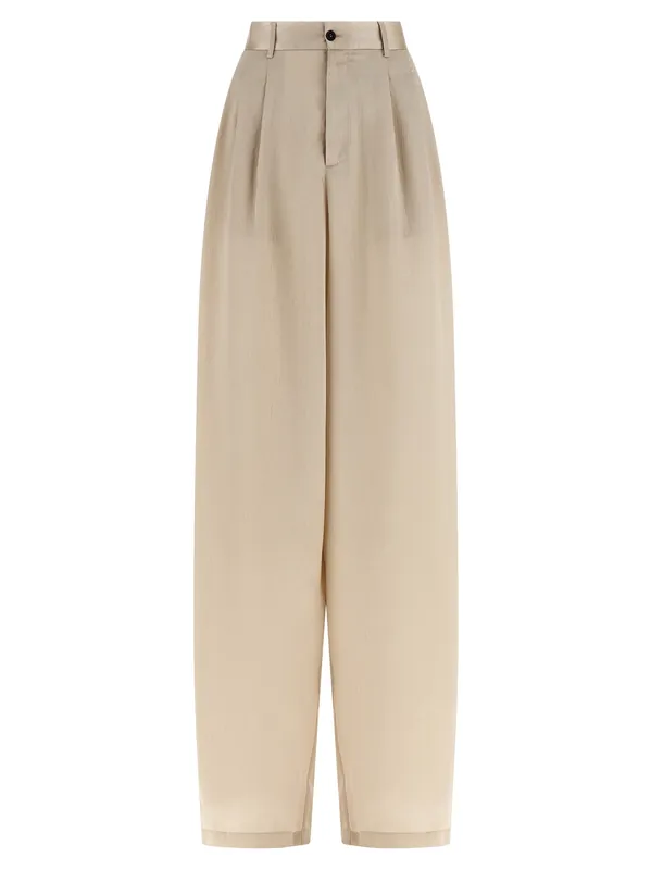 Elsa Pants Beige - Maison Jejia