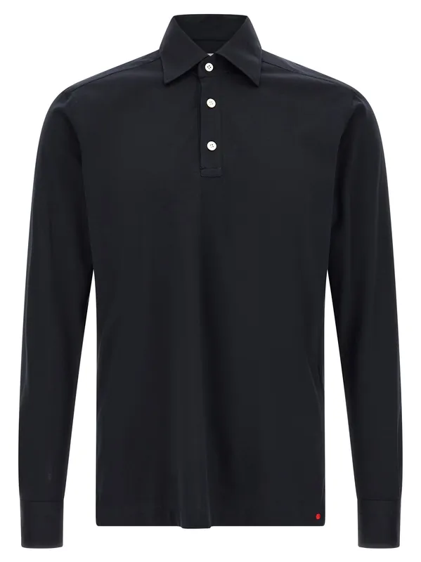 Positano Polo Blue - Kiton