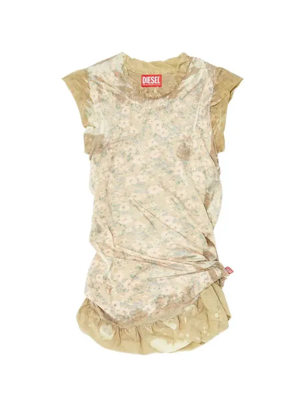 Floral Blouse With Ruffles - Diesel