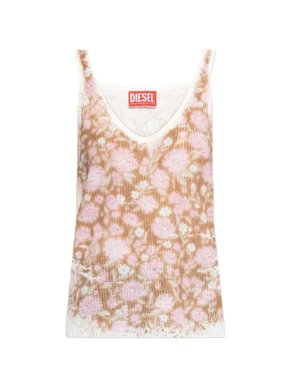 Floral V-Neck Top