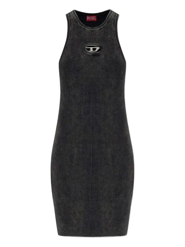M-Anchorage Short Dress With Logo Plaque
