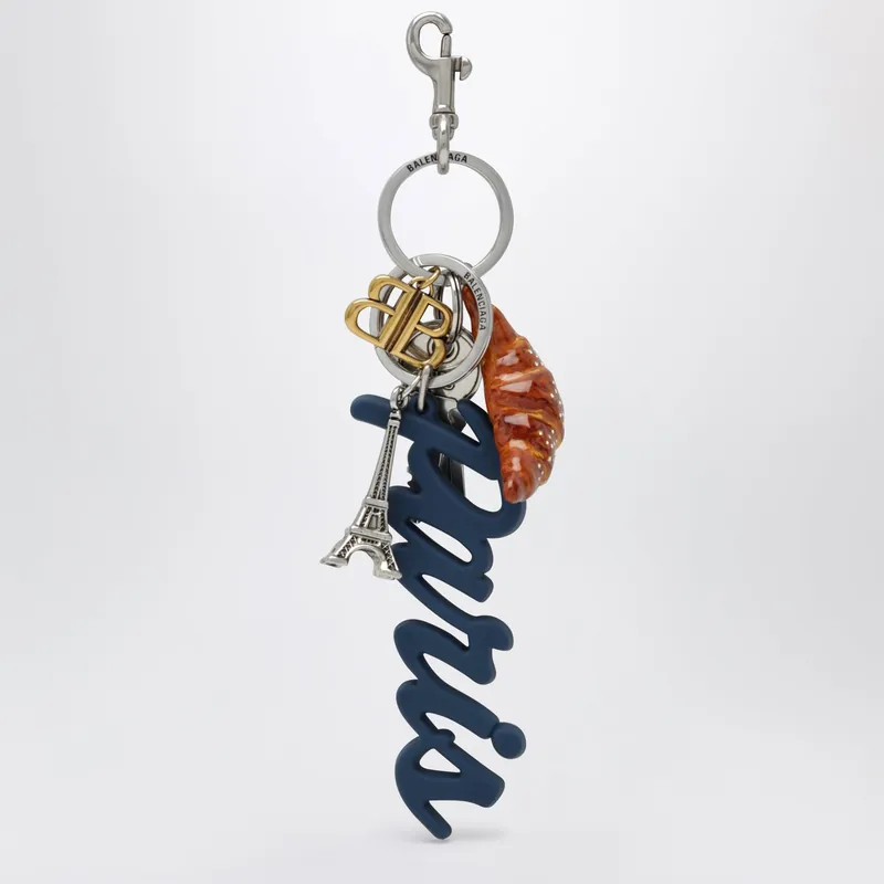 Paris Charm Keychain - Balenciaga