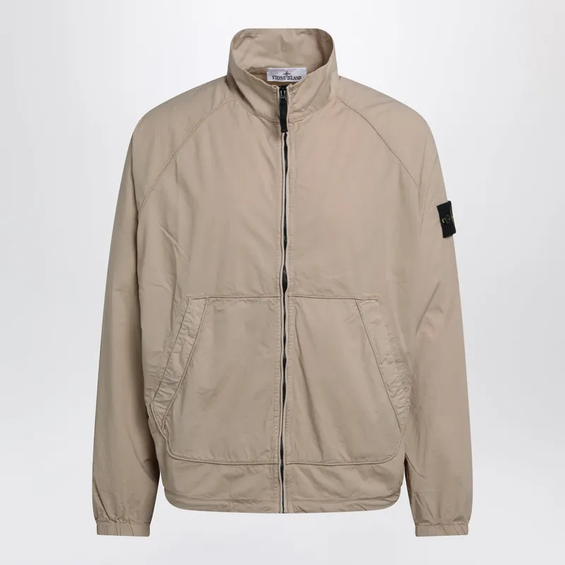 Beige Paracadute Track Jacket - Stone Island