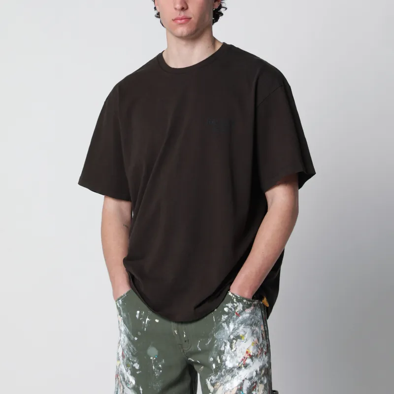 Graphite T-Shirt With Logo Print