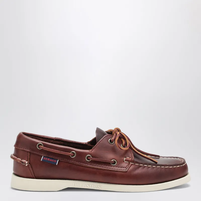 Moccasin Docksides Portland Waxed Brown - Sebago