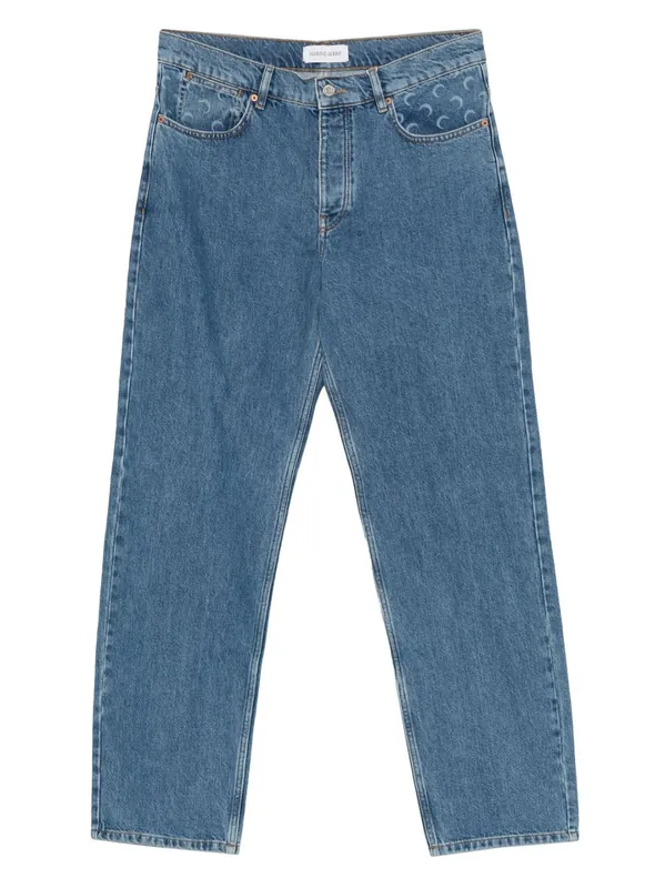Straight Leg Denim Jeans - Marine Serre