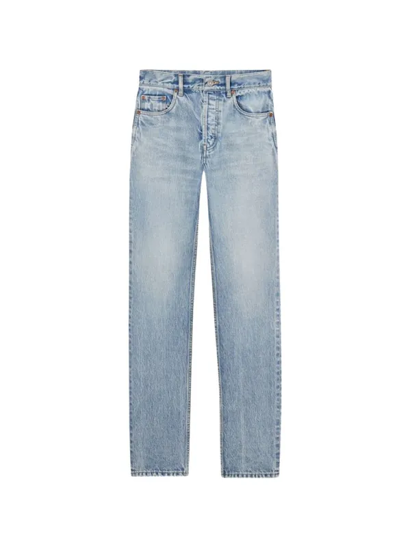 Organic Cotton Denim Jeans - Saint Laurent