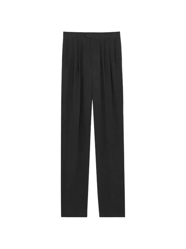 Silk Formal Trousers - Saint Laurent