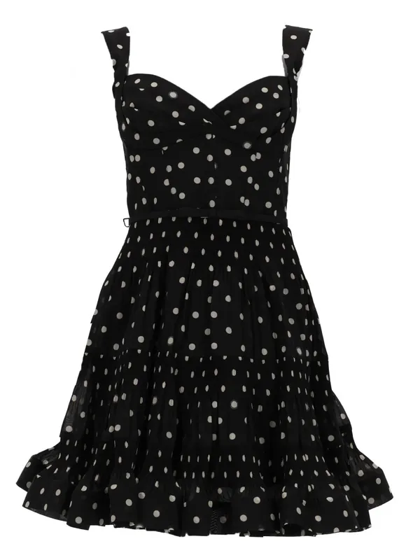 Mini Abito A Pois - Zimmermann