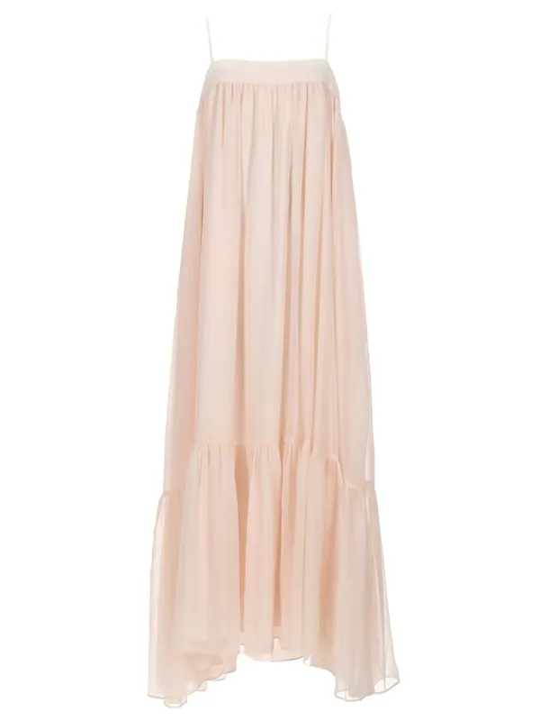 Abito Midi In Chiffon - Rotate