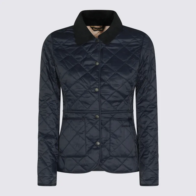 Coats Navy - Barbour