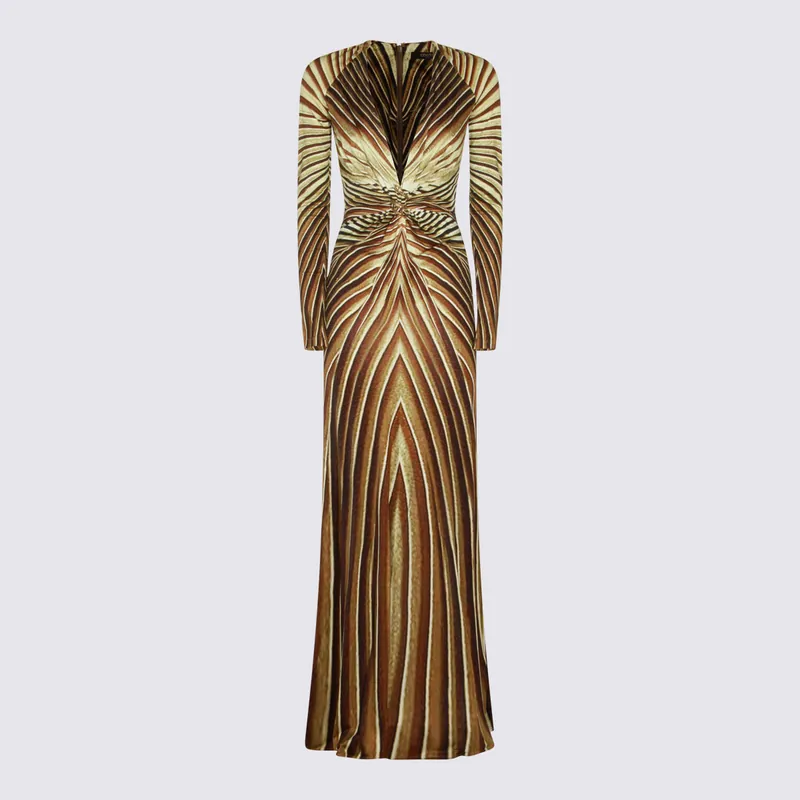 Dresses Natural/Gold - Roberto Cavalli