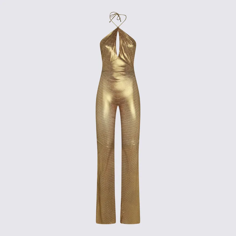 Sweaters Beige/Gold - Roberto Cavalli