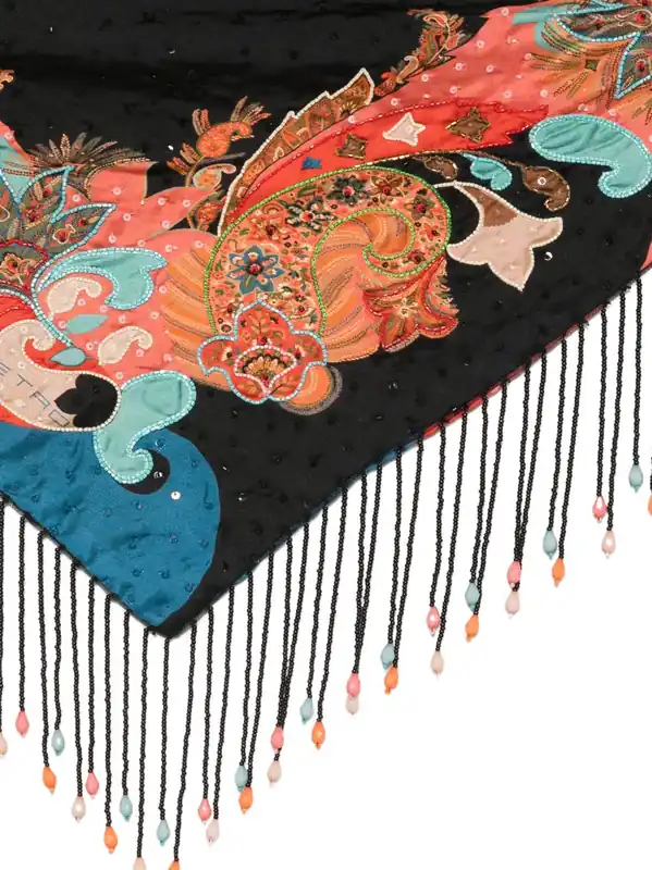 Printed Silk Foulard - Etro