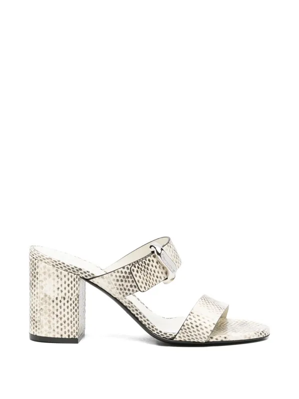 Leather Mules - Emporio Armani Exclusive