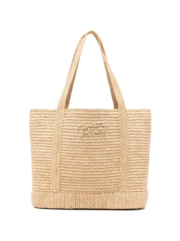 Rafia Tote Bag - Maison Kitsuné
