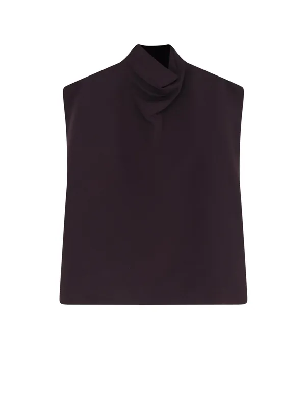 Paper And Viscose Top - Alaïa