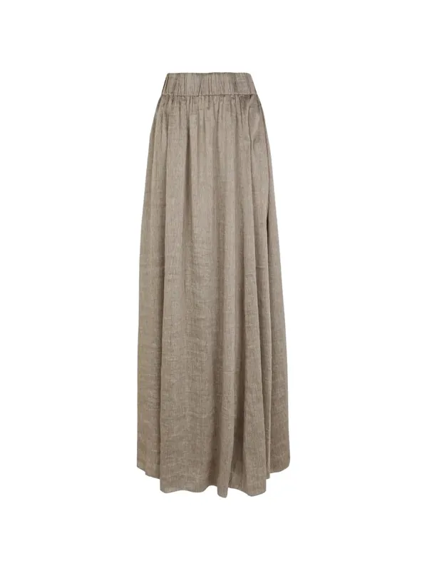 Aria Linen Long Skirt - Cortana