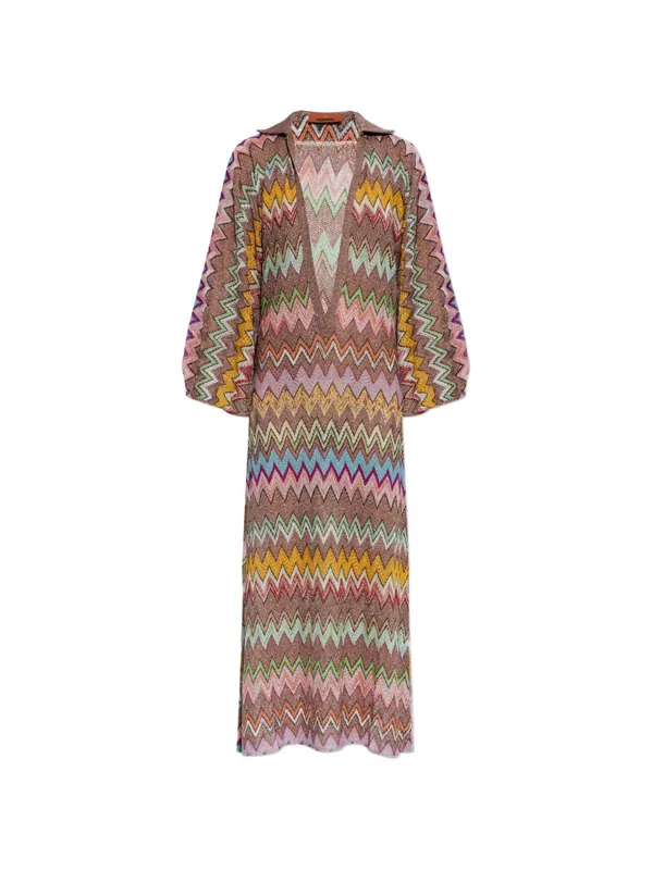 Zig Zag Long Cover Up - Missoni Beachwear Pre