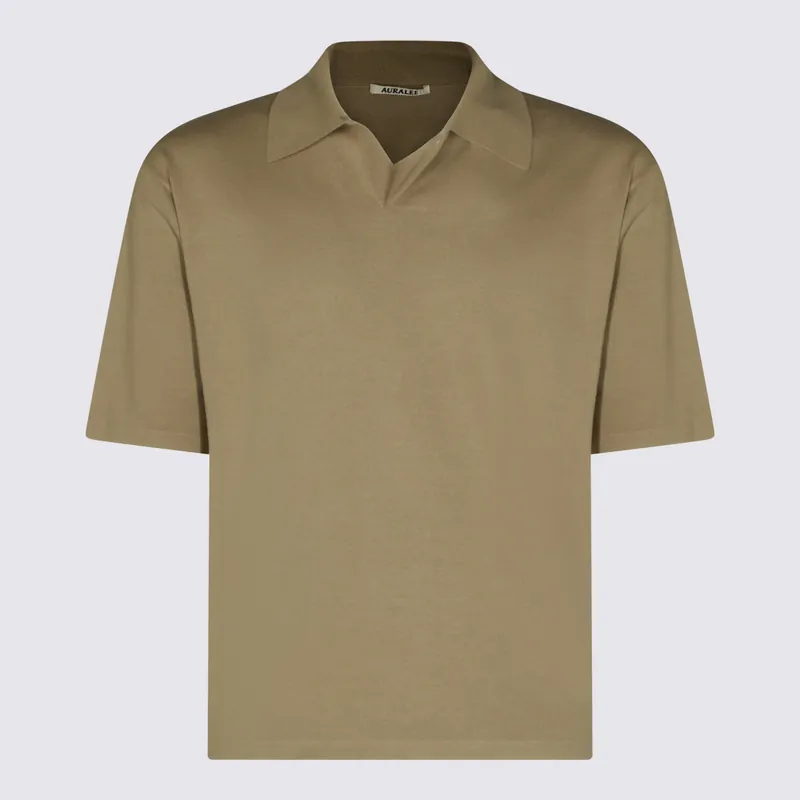T-Shirts And Polos Khaki Beige
