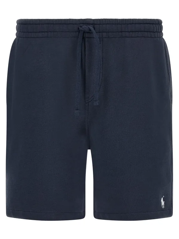 Cotton Terry Bermuda Shorts Bermuda And Short Blue - Polo Ralph Lauren