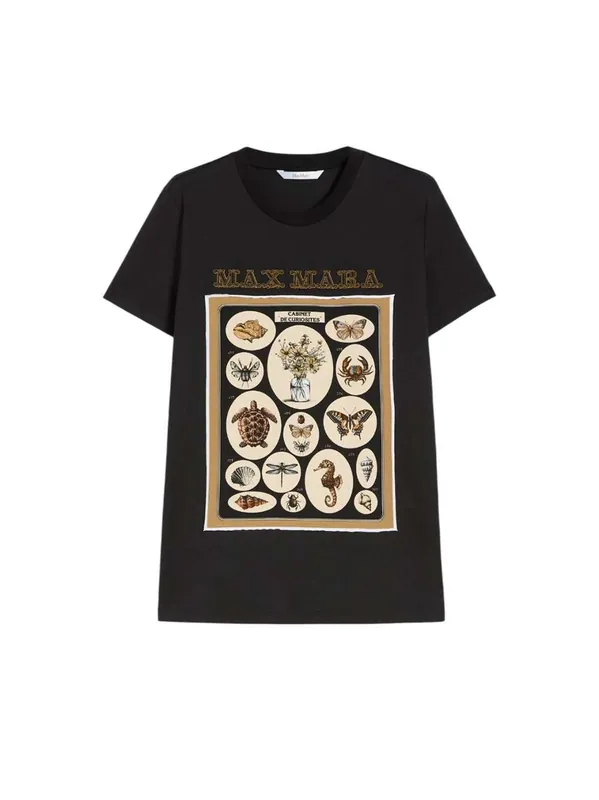Cotton Jersey T-Shirt - Black