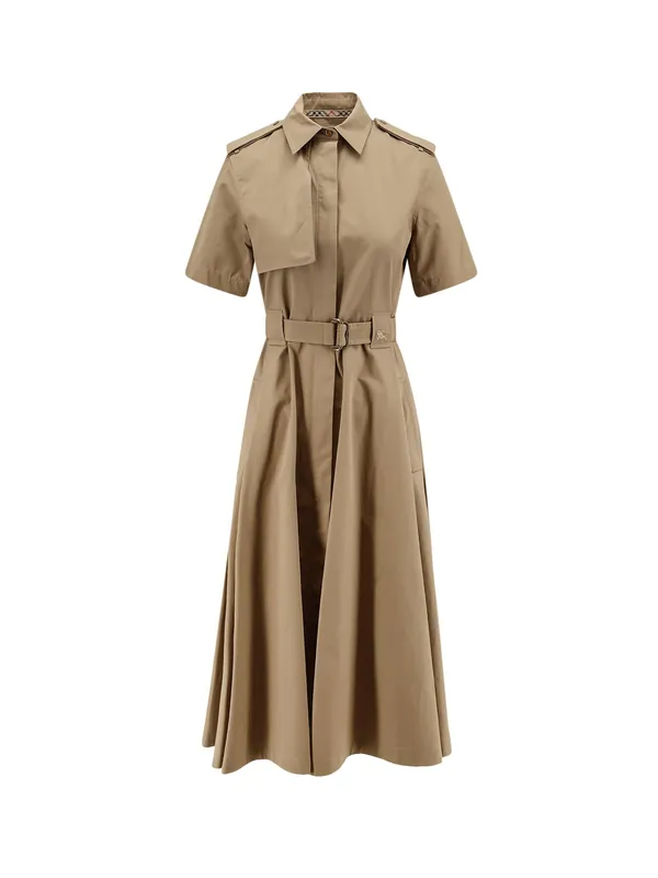 Tanya Cotton Chemisier Dress - Burberry