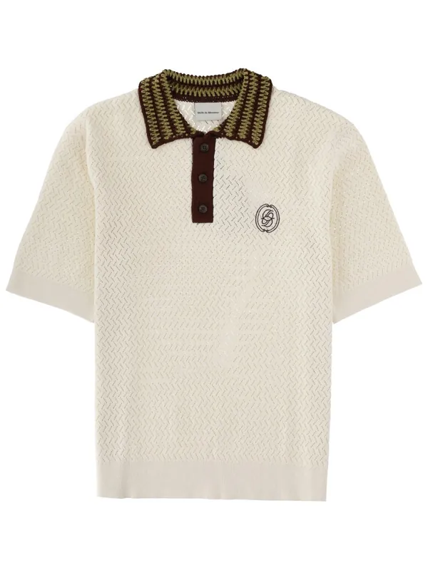 Polo "Maille A Journé D Miroir" - Drole De Monsieur