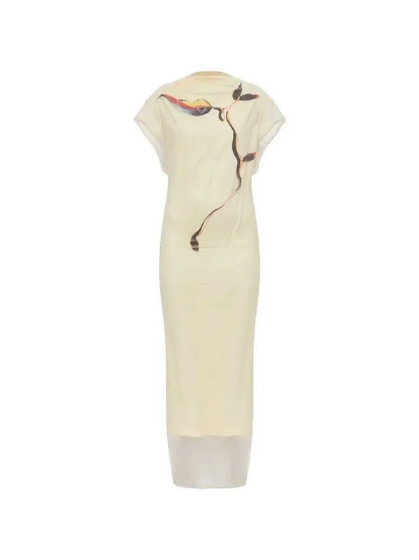 Viale Printed Long Dress - Sportmax