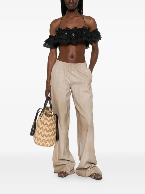 Embroidered Top - Ermanno Scervino