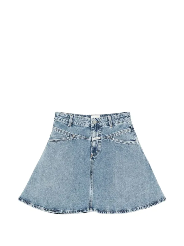 Volant Mini Skirt - CLOSED