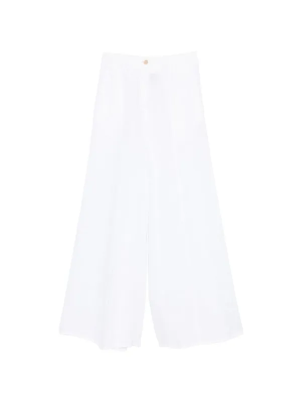Kym Linen Trousers - Semicouture