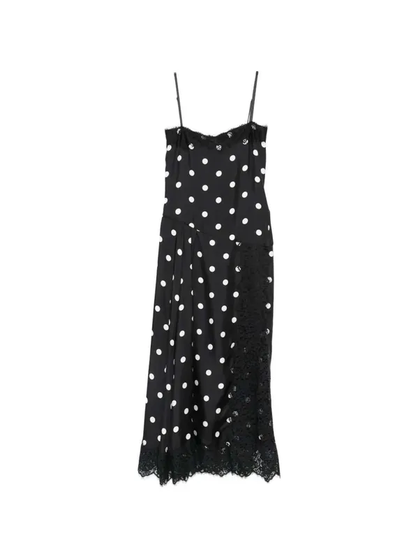 Long Polka Dot Dress - Sportmax