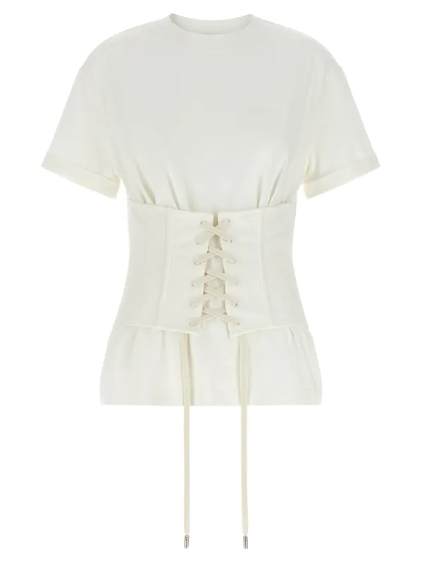 Corset T-Shirt White