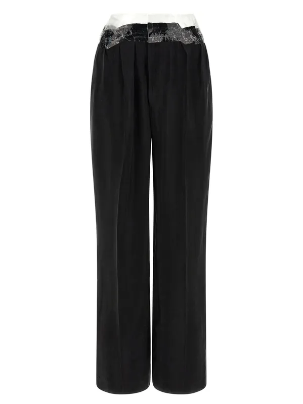 Taped Pants Black - Maison Margiela