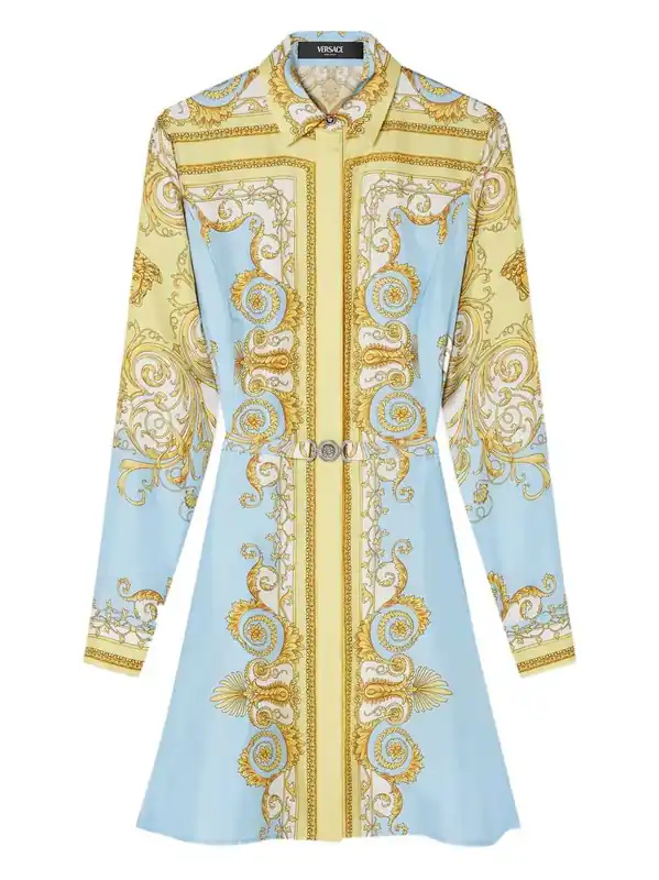 Silk Midi Dress - Versace
