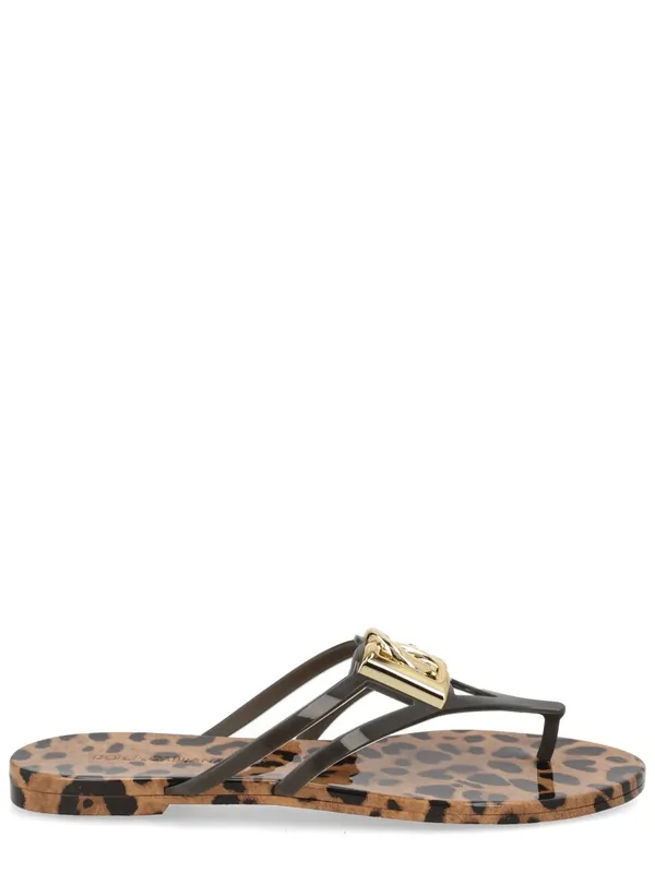 Slide Con Logo - Dolce & Gabbana