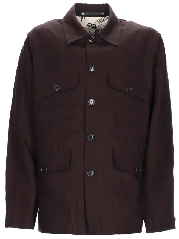 Giacca "Field" In Lino - Paul Smith