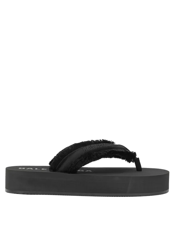 Jet Leg Sandals Black - Balenciaga