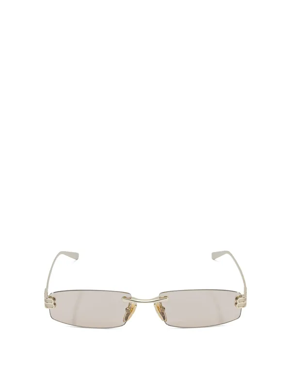 Gossip S Sunglasses Gold - Balenciaga