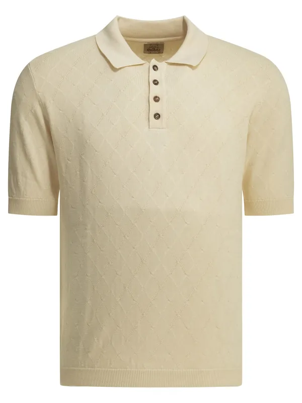 Preppy Polo Shirts Beige - Rakkì