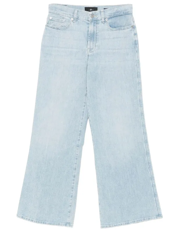 Lotta Ankle High-Rise And Wide-Leg Jeans