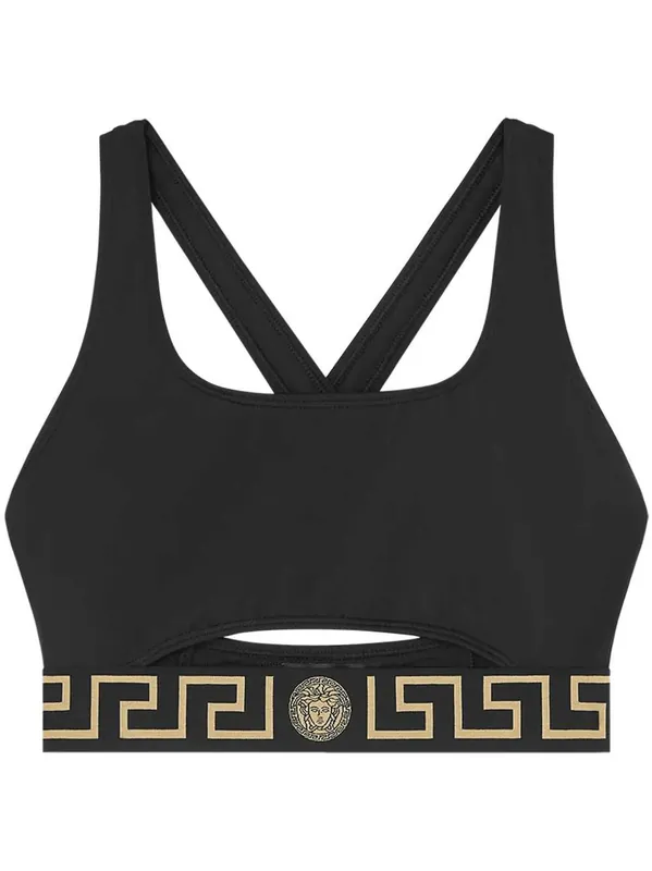 Greca Bikini Top - Versace